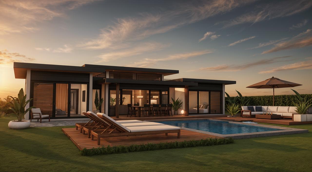 Residence 33 — jardín